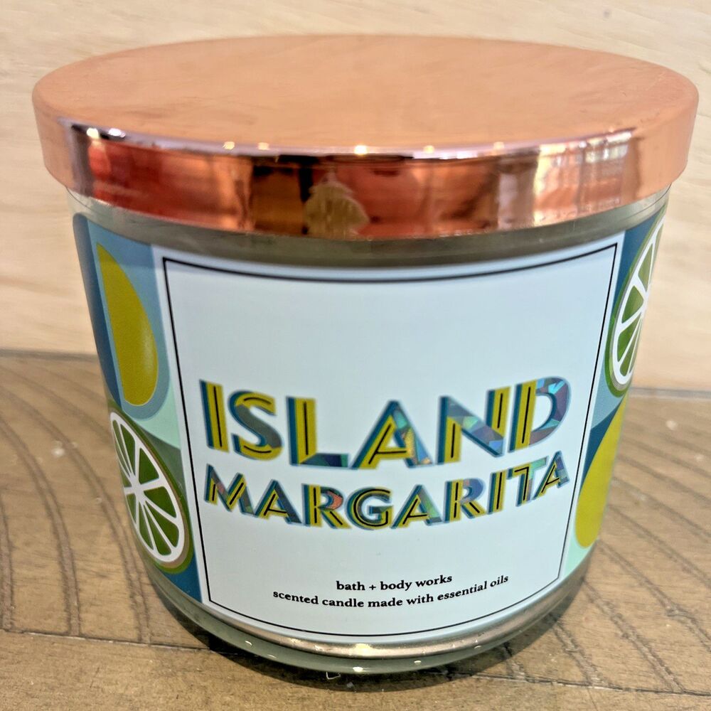 Island Margarita Bath & Body Works Candle 3 Wick Candle